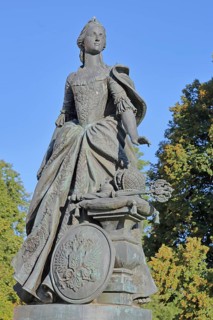 Monument to Russian Tsarina and Empress Catherine the Great by Michail Perejaslawez 2010,