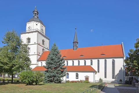 Early Gothic St Mary's Church, Barby, Saxony-Anhalt, Germany