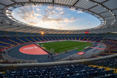 CHORZOW, POLAND - SEPTEMBER 7, 2025: Qualifications for FIFA 2026. Football match Poland vs Finland
