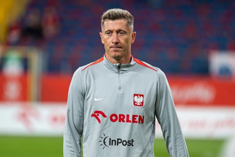 CHORZOW, POLAND - SEPTEMBER 7, 2025: Qualifications for FIFA 2026. Football match Poland vs Finland