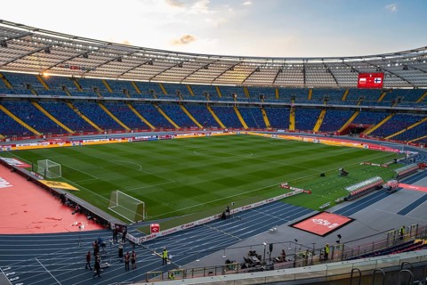 CHORZOW, POLAND - SEPTEMBER 7, 2025: Qualifications for FIFA 2026. Football match Poland vs Finland