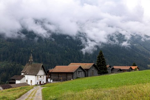 Caplutta Nossa Dunna de la Naiv, chapel Sta. Maria zum Schnee, Zarcuns, Sedrun, Tujetsch, Surselva,