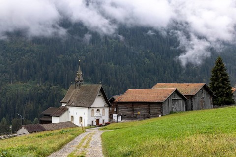Caplutta Nossa Dunna de la Naiv, chapel Sta. Maria zum Schnee, Zarcuns, Sedrun, Tujetsch, Surselva,