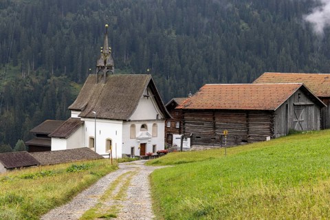 Caplutta Nossa Dunna de la Naiv, chapel Sta. Maria zum Schnee, Zarcuns, Sedrun, Tujetsch, Surselva,