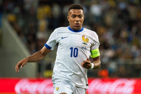 WROCLAW, POLAND - SEPTEMBER 5, 2025: Qualifications for FIFA 2026. Football match Ukraine vs France