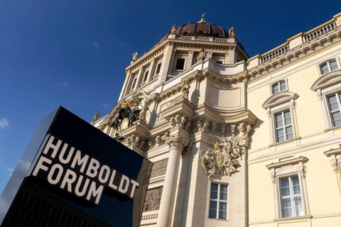 Berlin Palace with Humboldt Forum, Berlin, Germany, 8 September 2025 < english> Berlin Palace with