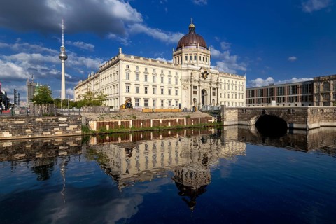 Berlin Palace with Humboldt Forum, Berlin, Germany, 8 September 2025 < english> Berlin Palace with