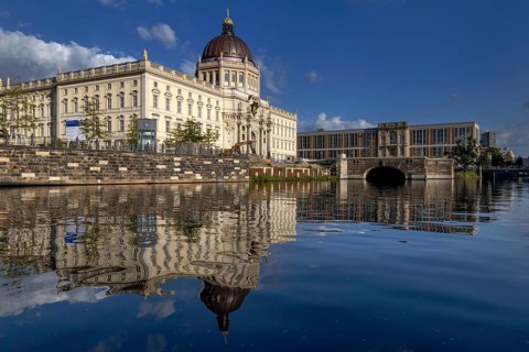 Berlin Palace with Humboldt Forum, Berlin, Germany, 8 September 2025 < english> Berlin Palace with