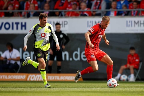 Football, Bundesliga 1, Matchday 3, 2025/2026, 1. FC Heidenheim vs. Borussia Dortmund, 13.09.2025,