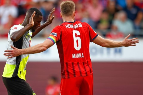 Football, Bundesliga 1, Matchday 3, 2025/2026, 1. FC Heidenheim vs. Borussia Dortmund, 13/09/2025,
