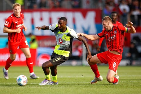 Football, Bundesliga 1, Matchday 3, 2025/2026, 1. FC Heidenheim vs. Borussia Dortmund, 13/09/2025,