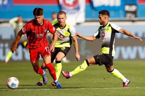 Football, Bundesliga 1, Matchday 3, 2025/2026, 1. FC Heidenheim vs. Borussia Dortmund, 13/09/2025,