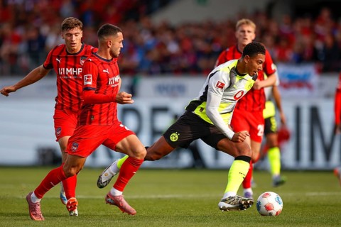 Football, Bundesliga 1, Matchday 3, 2025/2026, 1. FC Heidenheim vs. Borussia Dortmund, 13/09/2025,