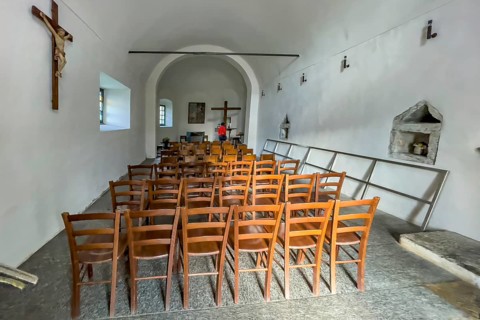 Cappella di San Gottardo from 1230 Chapel dedicated to St Gotthard on the ground floor of the 13th