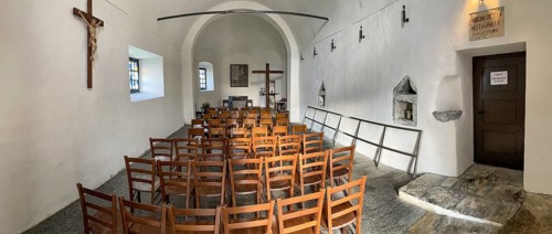 Cappella di San Gottardo from 1230 Chapel dedicated to St Gotthard on the ground floor of the 13th