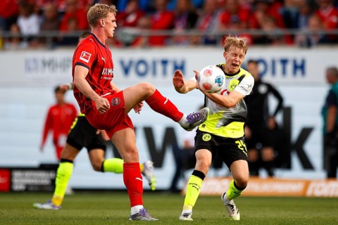 Football, Bundesliga 1, Matchday 3, 2025/2026, 1. FC Heidenheim vs. Borussia Dortmund, 13/09/2025,