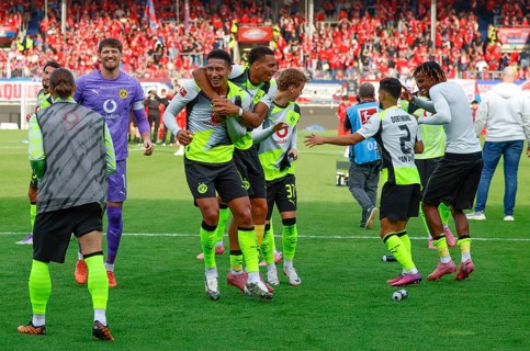Football, 1st Bundesliga, Matchday 3, 2025/2026, 1. FC Heidenheim vs. Borussia Dortmund,