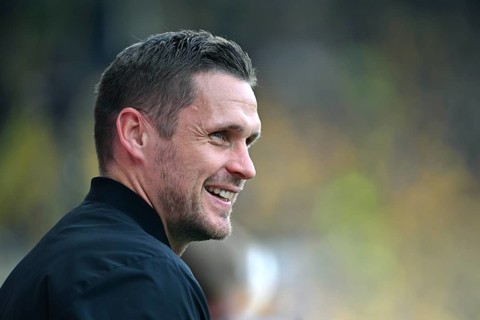Sports Director Sebastian Kehl Borussia Dortmund BVB Portrait smiles Voith-Arena, Heidenheim,