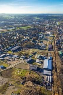 Aerial view of the CreativQuartier Fürst Leopold on the former site of the Fürst Leopold colliery