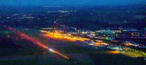 Aerial photo, Dortmund Airport, DTM, Wickede, Dortmund, Ruhr area, North Rhine-Westphalia, Germany,