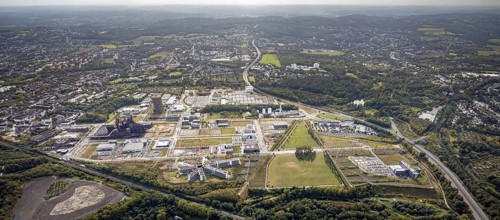 Phönix-West Areal and Hoesch-Gasometer as well as Wilo Park, BMW branch Dortmund, INTECH Die