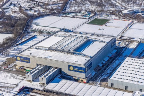 Aerial view, MERKUR SPIEL-ARENA football stadium, Düsseldorf, Rhineland, North Rhine-Westphalia,