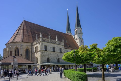 Collegiate Parish Church of St Philip and St James, Altötting, Bavaria, Germany