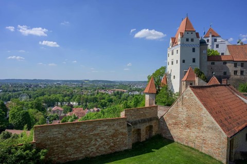 Trausnitz Castle, Landshut, Bavaria, Germany