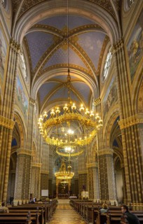 Interior view of the Cathedral of St Petra, Ðakovo, Osijek-Baranja County, Croatia