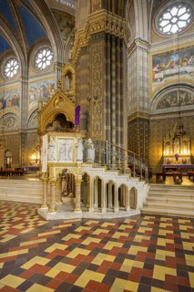 Interior view of the Cathedral of St Petra, Ðakovo, Osijek-Baranja County, Croatia
