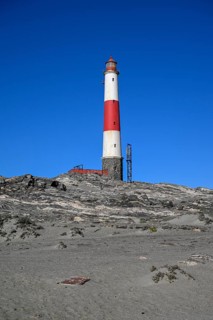 Lighthouse from 1915, Diaz Point, Lüderitz Peninsula, Karas Region, Namibia