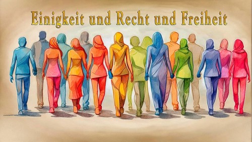 Symbolic image, freedom, individuality, group, humanity, freedom of the press, journalism,
