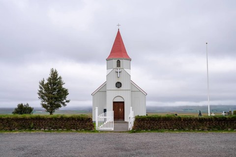 Glaumbær Church, North Iceland, Iceland