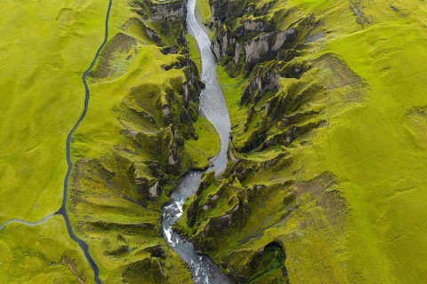 Fjaðrárgljúfur Canyon, Fjadrargljufur, South Iceland, Iceland