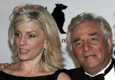 Peter Falk and Shera Danese at the the 2nd Annual Guardian IDA Awards fundraiser held at Paramount