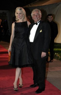 Peter Falk and Shera Danese at the the 2nd Annual Guardian IDA Awards fundraiser held at Paramount