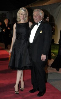 Peter Falk and Shera Danese at the the 2nd Annual Guardian IDA Awards fundraiser held at Paramount