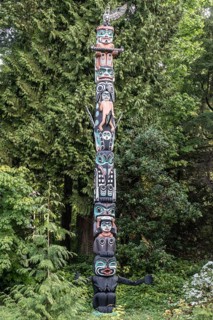Totem Pole, Stanley Park, Vancouver, Canada