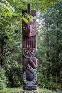 Totem Pole, Stanley Park, Vancouver, Canada