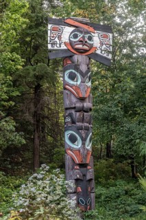 Totem Pole, Stanley Park, Vancouver, Canada