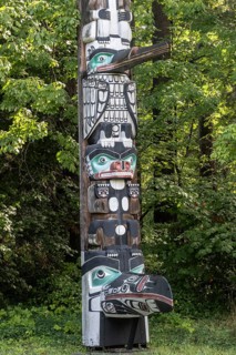 Totem Pole, Stanley Park, Vancouver, Canada