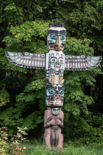 Totem Pole, Stanley Park, Vancouver, Canada