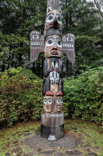Totem Pole, Stanley Park, Vancouver, Canada