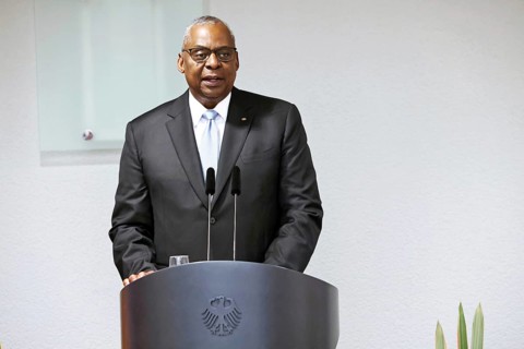 Lloyd James Austin III Former United States Secretary of Defence 2021 to 2025 - Award of the Order
