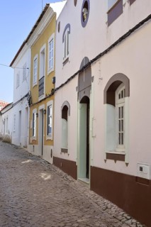 Alley with houses, Silves, Algarve, Portugal