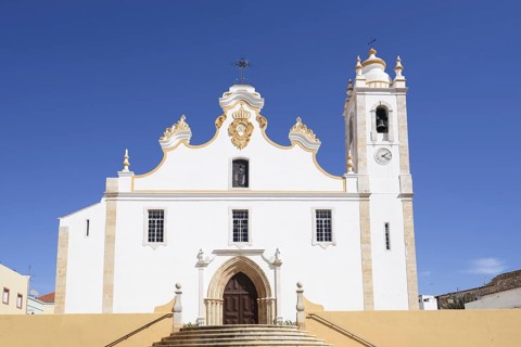 Church Igreja Matriz de Portimao, Portimao, Algarve, Portugal