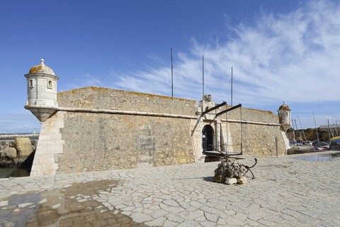 Forte da Ponta da Bandeira Fortress, Lagos, Algarve, Portugal