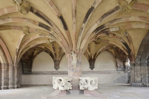 Crypt, St Stephen's Minster, Breisach am Rhein, Baden-Württemberg, Germany