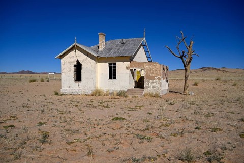 Old German railway station, Garub, Karas region, Namibia