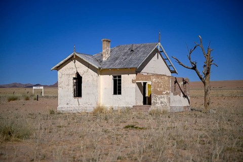 Old German railway station, Garub, Karas region, Namibia